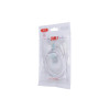 Câble XO NB103 3en1 USB - Lightning + USB-C + microUSB 1,0 m 2,1A blanc