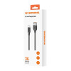 Câble Riversong Beta 09 USB - microUSB 1,0m 3A noir CM85