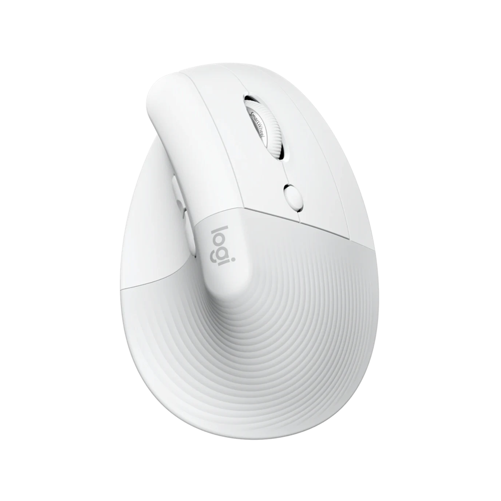 Souris Sans Fil Logitech LIFT / Ergonomique Verticale / Blanc