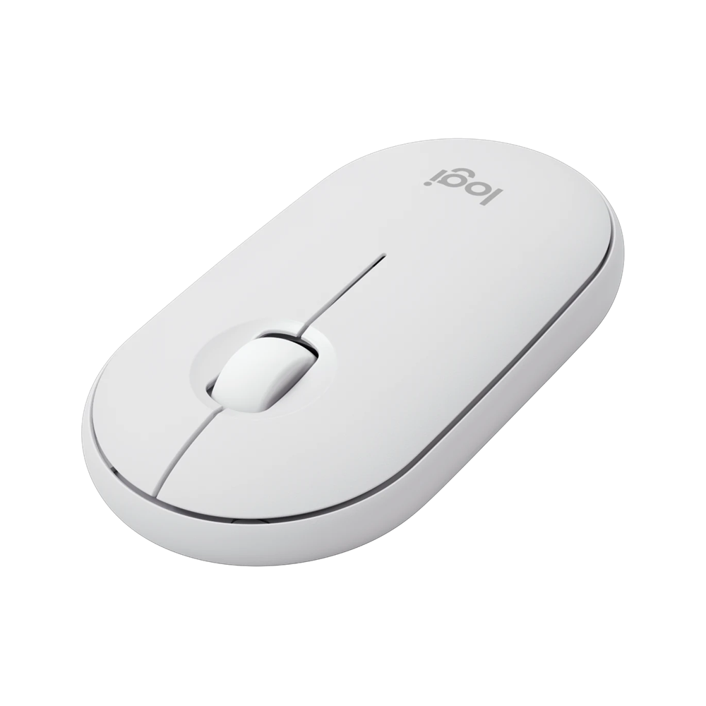Souris Bluetooth Sans Fil Logitech Pebble 2 M350s / Blanc