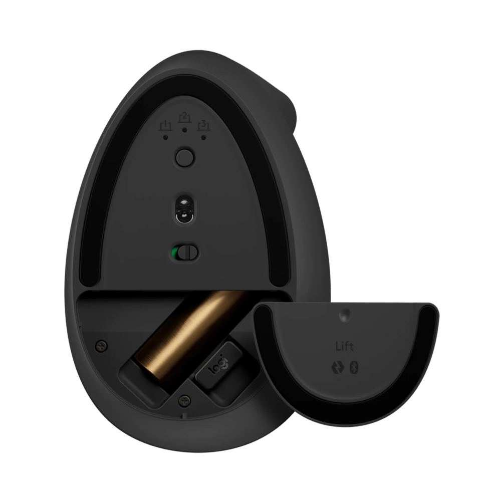 Souris Sans Fil Logitech LIFT / Ergonomique Verticale / Graphite