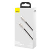 Câble Baseus Cafule Metal PD USB-C - Lightning 2,0 m noir 20W