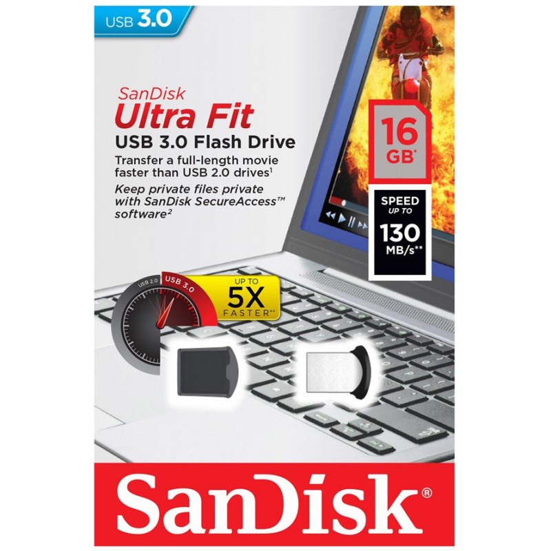 Clé USB SanDisk Ultra 3.0 / 64 Go