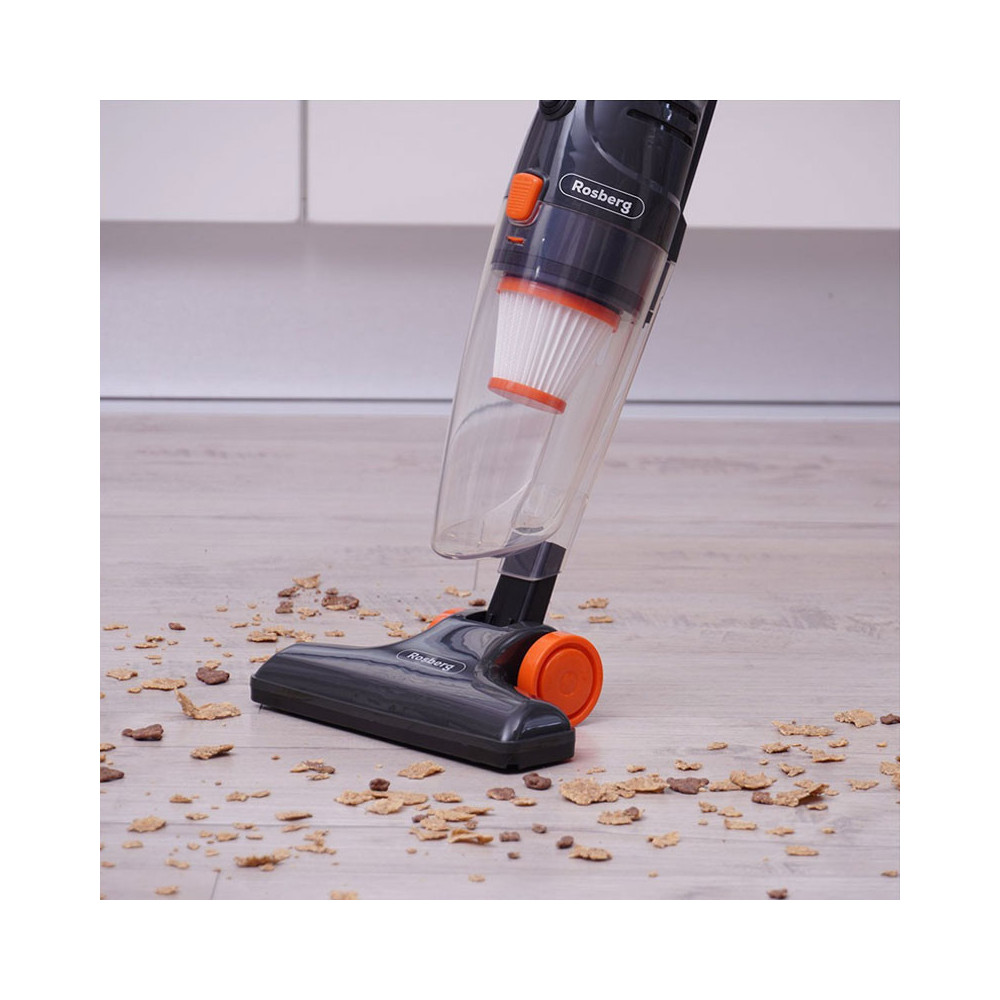 Aspirateur ROSBERG 2en1 800ml / 600W / Black