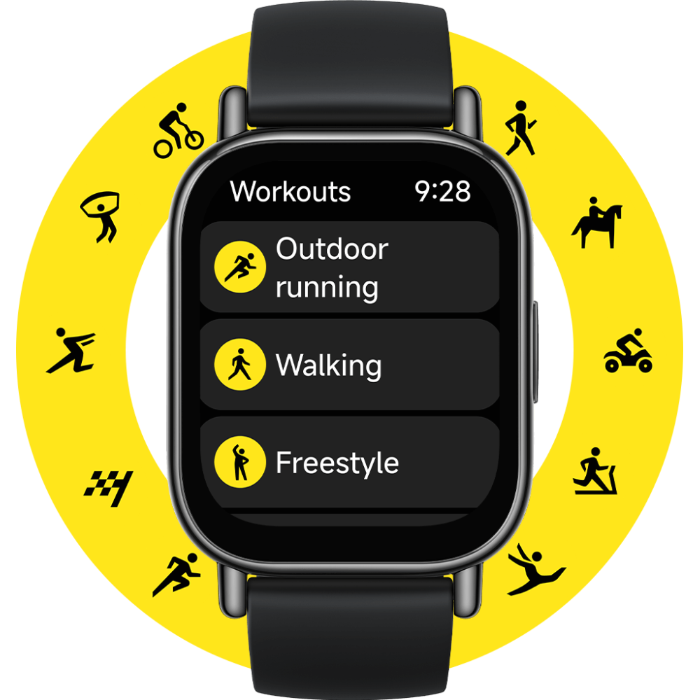 Smartwatch Forever ForeVive 2 GSM102360 | Smartwatch Tunisie | Tunisianet