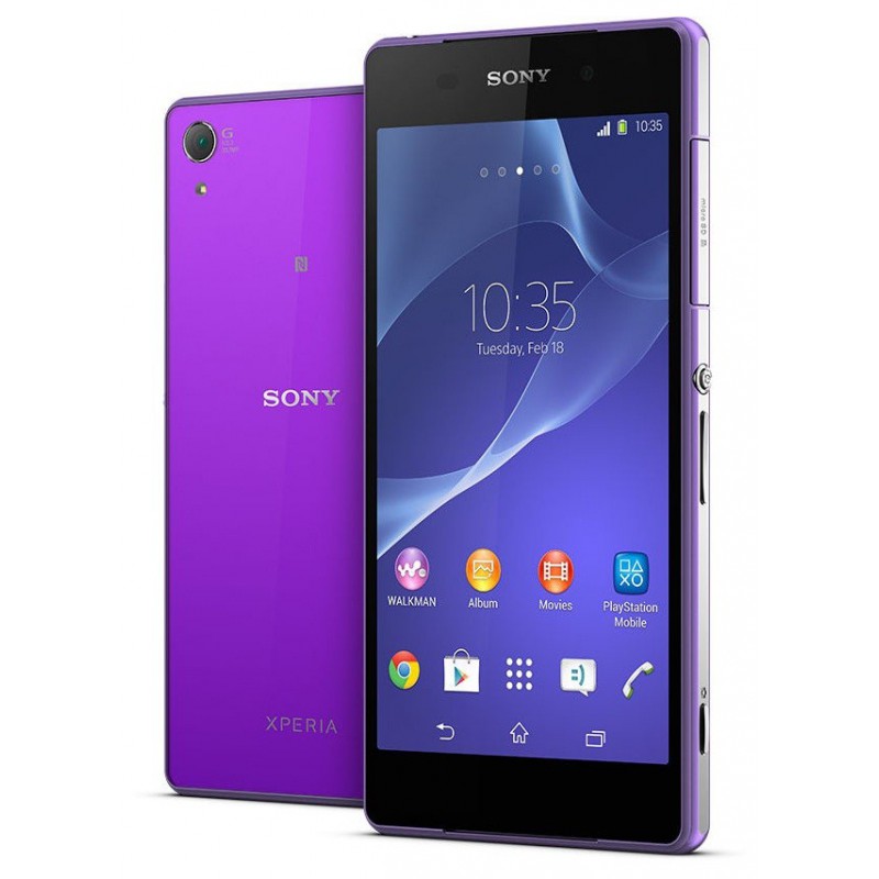 Téléphone Portable Sony Xperia Z2 Étanche / Violet