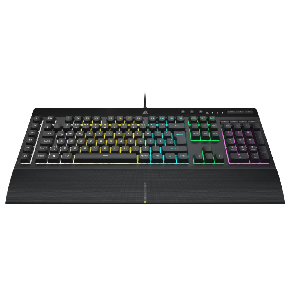 CLAVIER Gaming Filaire AZERTY Corsair K55 RGB PRO