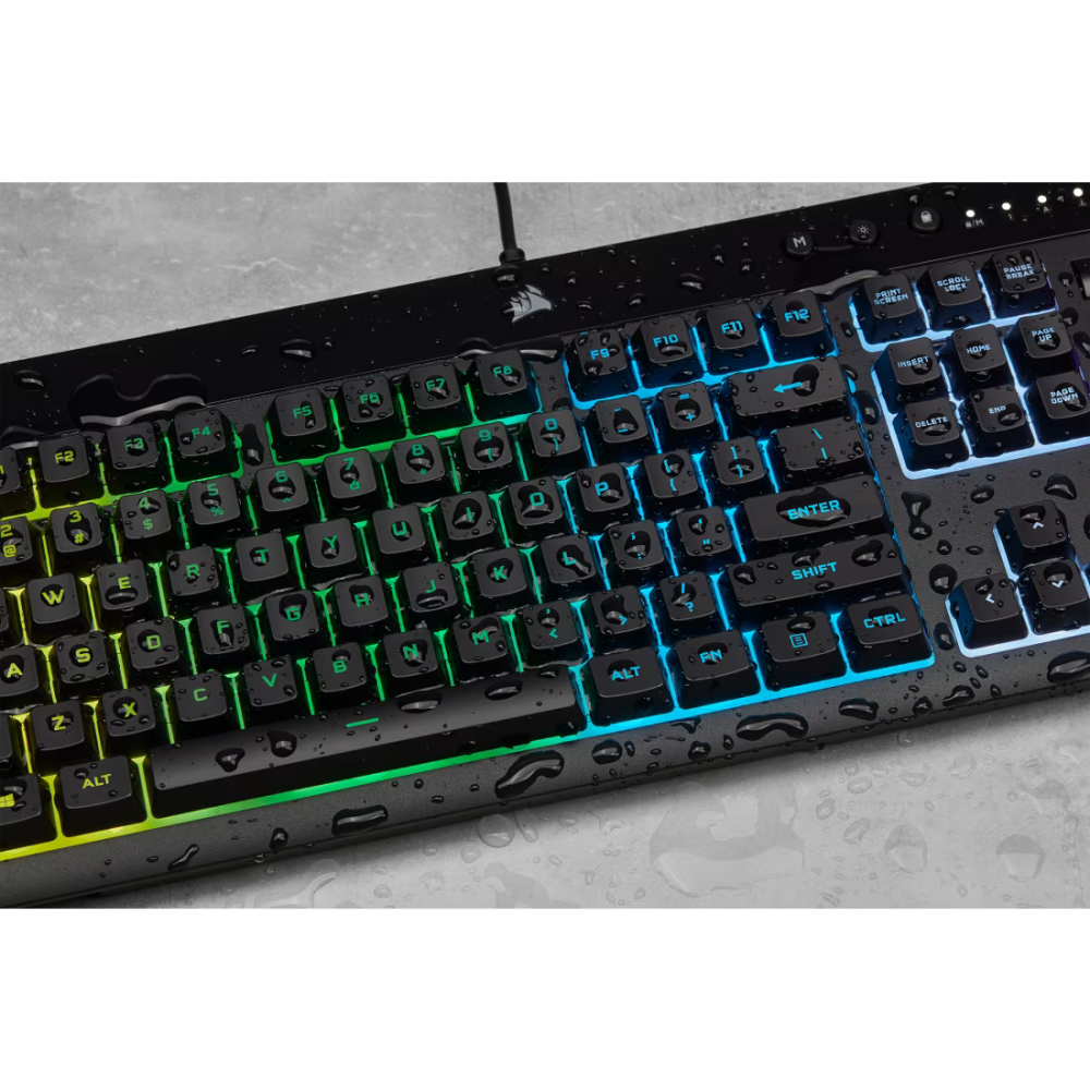 CLAVIER Gaming Filaire AZERTY Corsair K55 RGB PRO
