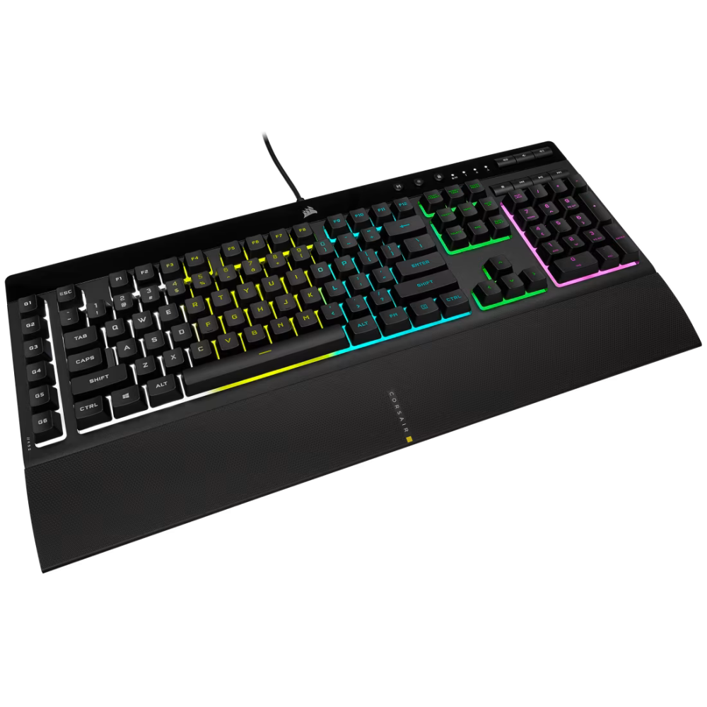 CLAVIER Gaming Filaire AZERTY Corsair K55 RGB PRO