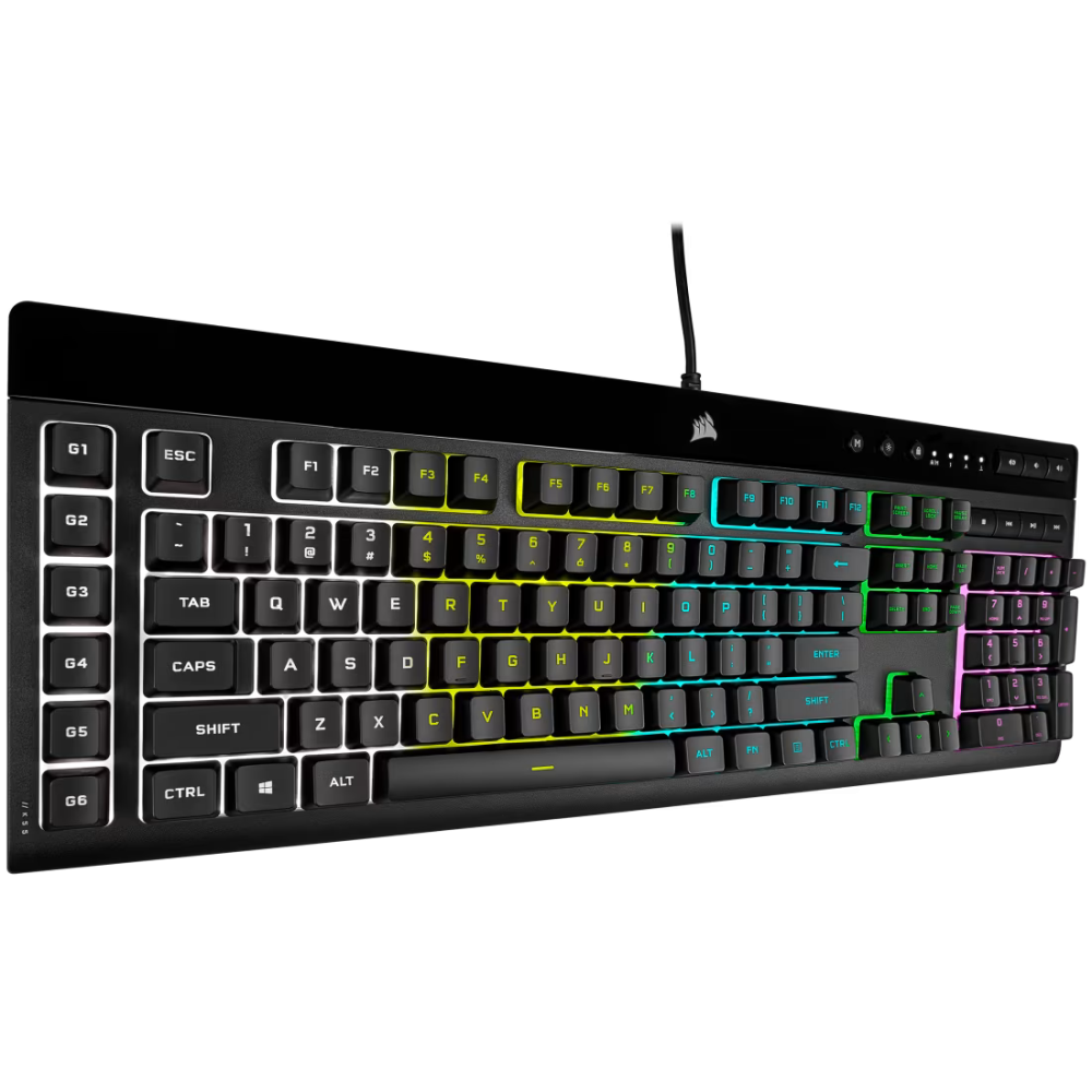 CLAVIER Gaming Filaire AZERTY Corsair K55 RGB PRO