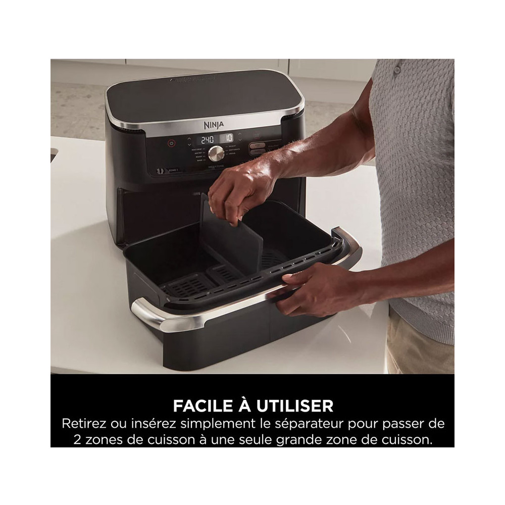 AIR FRYER NINJA 10.4 LITRES / 2470W / Noir / AF500EU