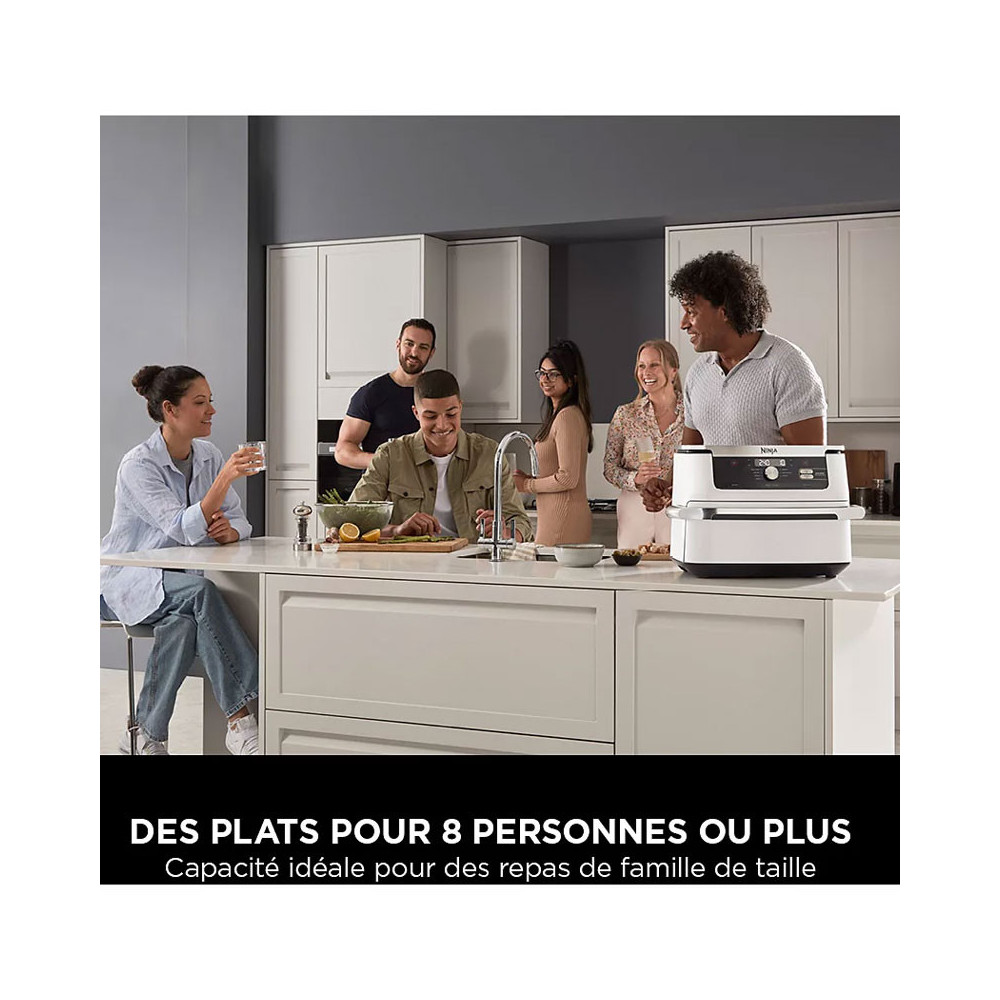 AIR FRYER Ninja 10.4Litres / 2470W / Blanc / AF500EUWH