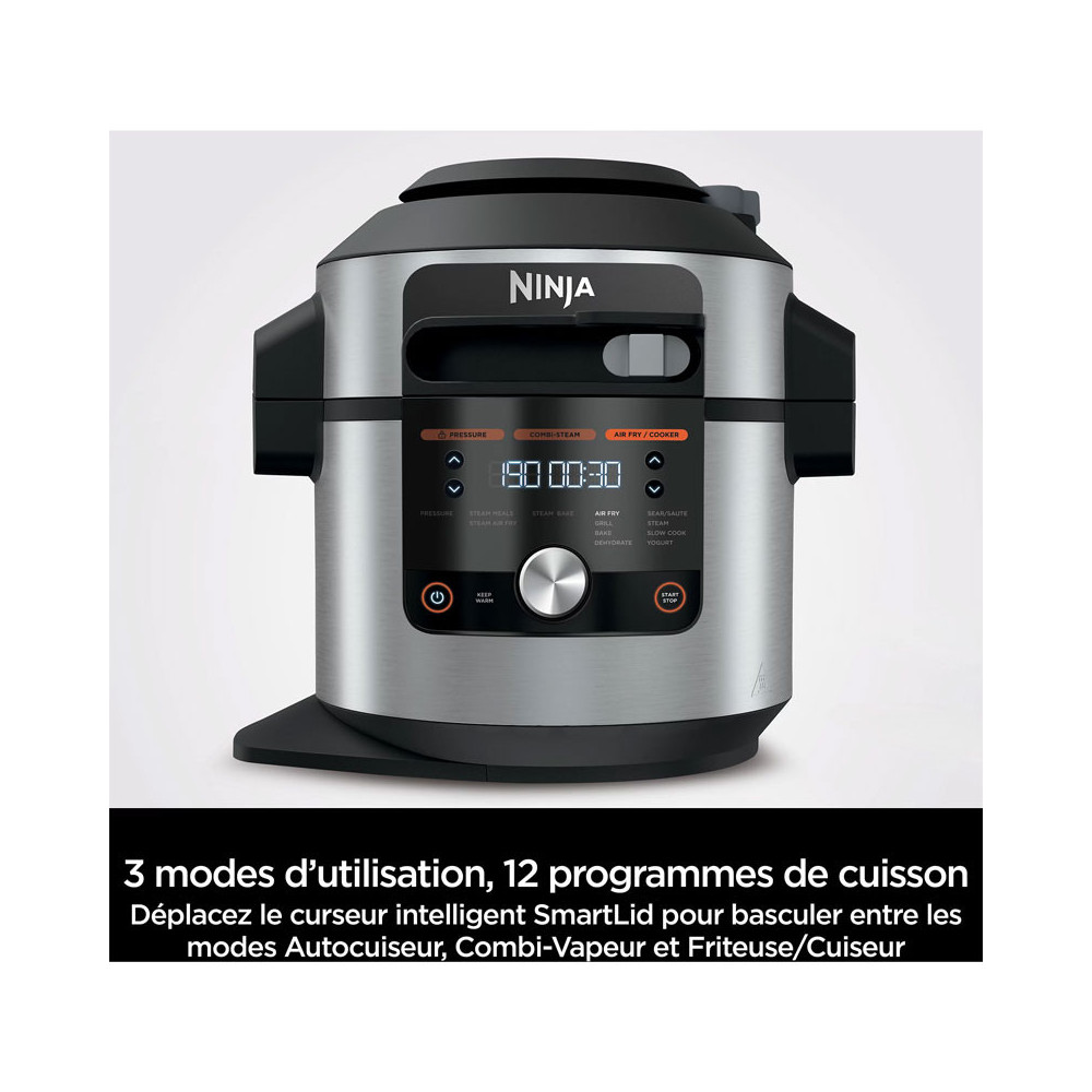 Multi cuiseur NINJA 12en1 7.5 Litres / 1760W / Noir / OL650EU