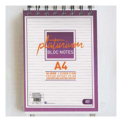 Bloc Note KO WIRO Platinum...