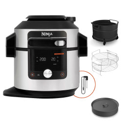 Multi Cuiseur NINJA 14en1 FOODI MAX 7.5Litres / 1760W / Noir et Silver / OL750EU