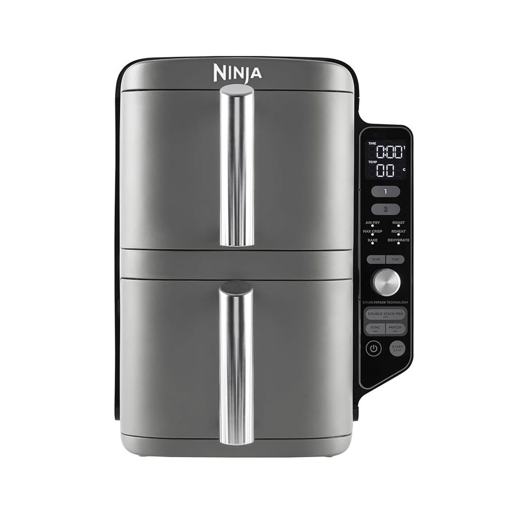 AIR FRYER NINJA DOUBLE STACK 9.5 Litres / 2470W  / Silver / SL400EU