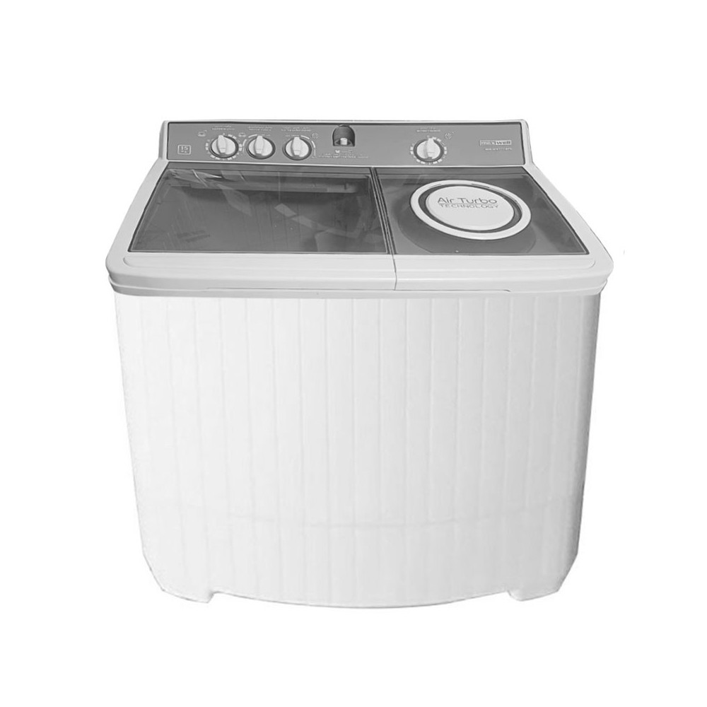 Machine a laver MAXWELL semi automatique 14kg  avec pompe / Blanc / MAX-WMTT140PB