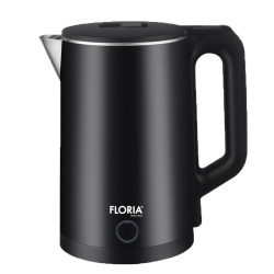 BOUILLOIRE FLORIA 2 Litres /1500W / NOIR / ZLN4919