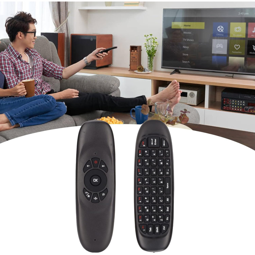 Télécommande sans fil Air mouse avec Clavier