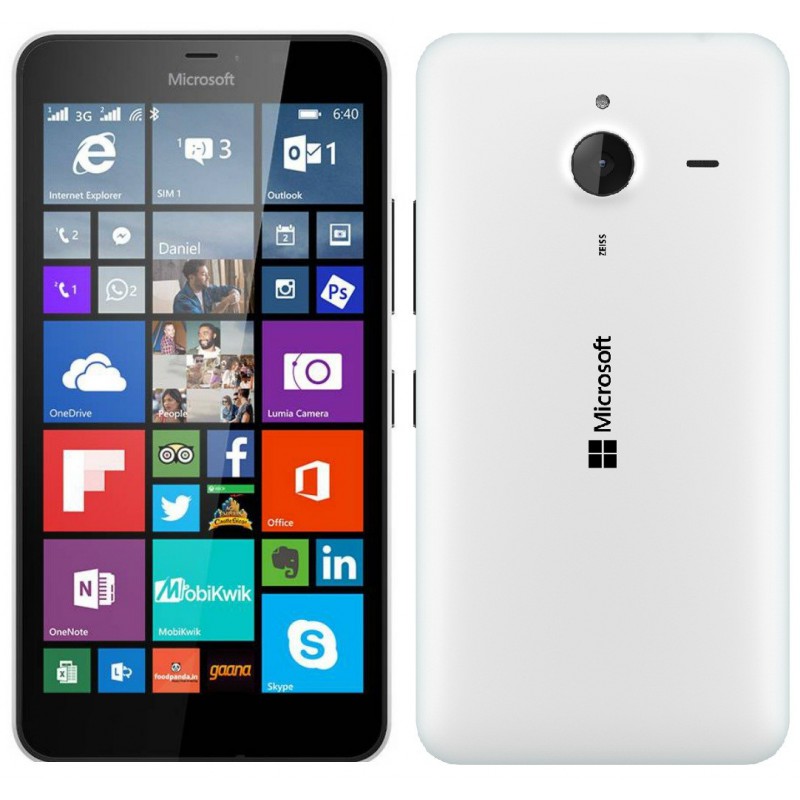 Téléphone Portable Microsoft Lumia 640 XL / Double SIM / Noir + Puce DATA Ooredoo avec 1 mois (1 Go) d'internet?