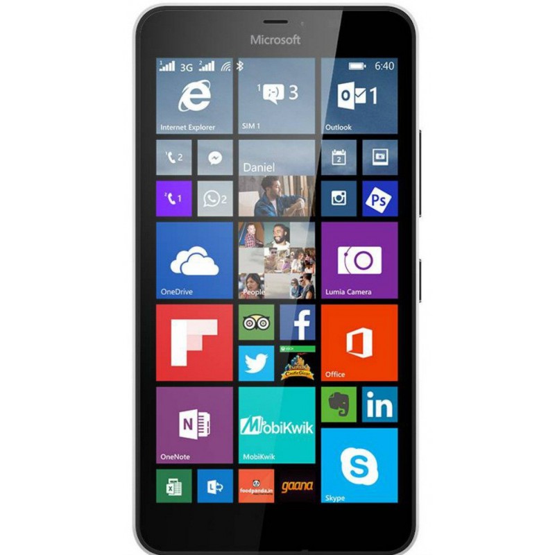 Téléphone Portable Microsoft Lumia 640 XL / Double SIM / Noir + Puce DATA Ooredoo avec 1 mois (1 Go) d'internet?
