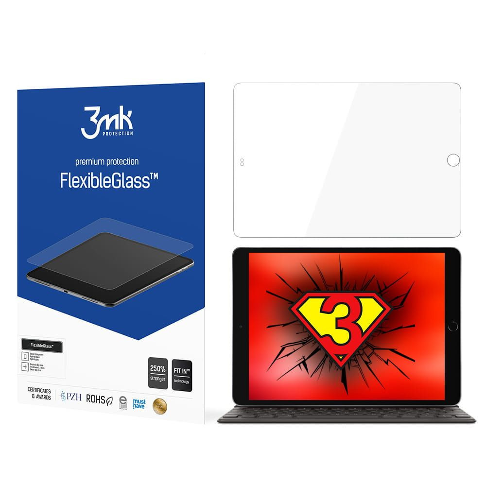 Verre flexible 3MK pour iPad 7 et 8 générations