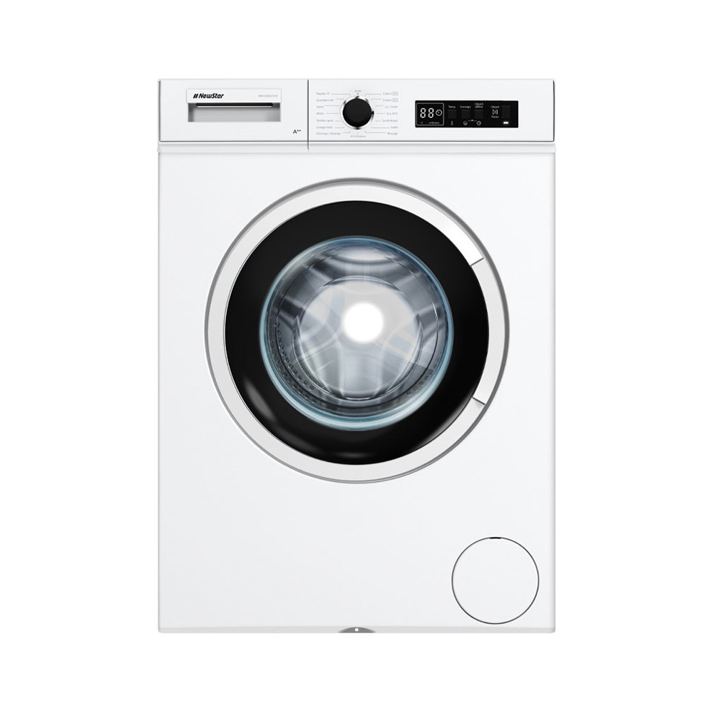 Machine à laver FRONTALE NEWSTAR / 5 Kg / Blanc + Livraison + Installation et Mise en Marche Gratuites