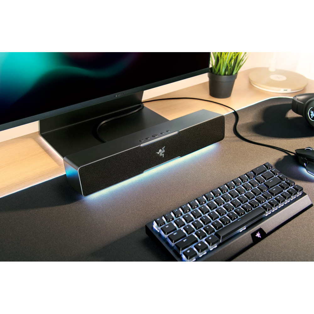 BARRE DE SON RAZER LEVIATHAN V2X NOIR