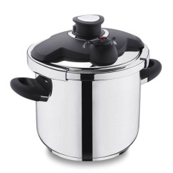 Cocotte KORKMAZ 7 LITRES BELLA NORA / inox  / A174