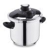 Cocotte KORKMAZ 7 LITRES BELLA NORA / inox  / A174