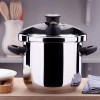 Cocotte KORKMAZ 7 LITRES BELLA NORA / inox  / A174