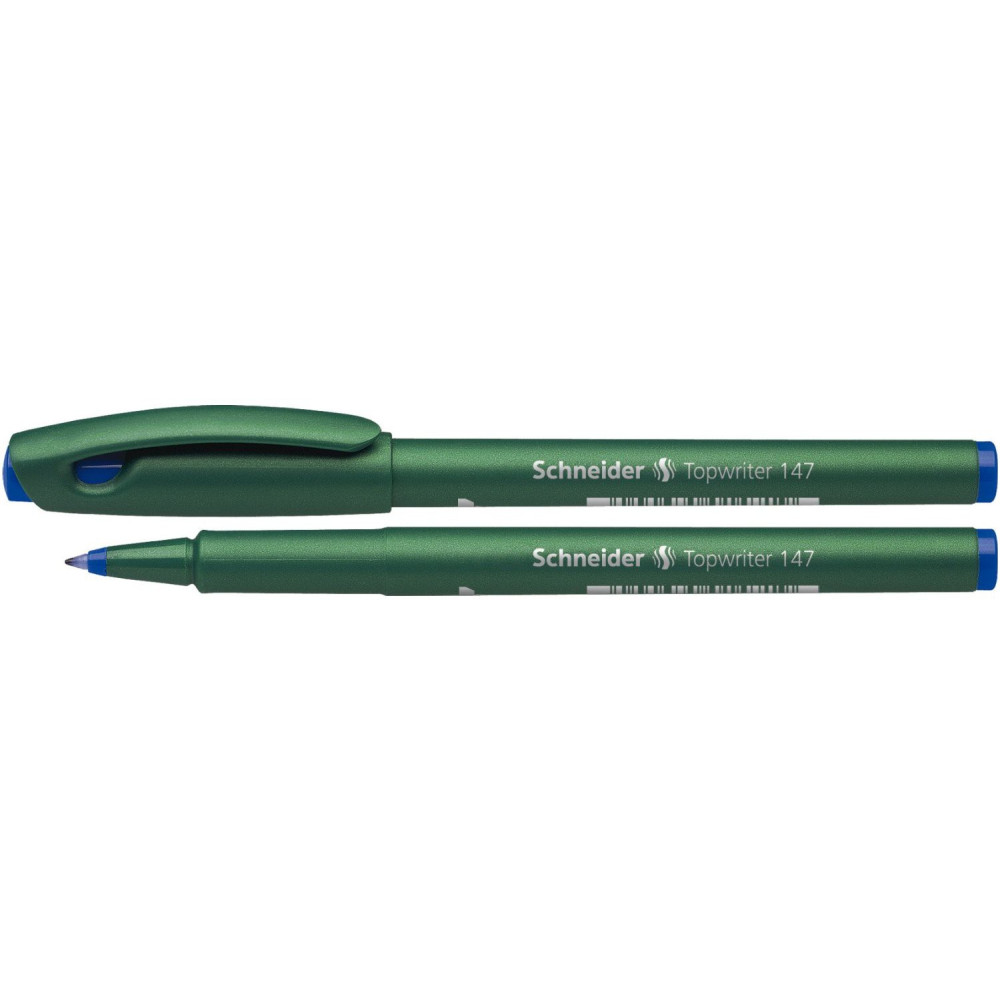10 Stylos fibre Topwriter 147 / 0.6 mm / Bleu