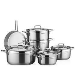 SET 10 Pièces KORKMAZ Alpha Avec Couscoussier / INJOX / A1998