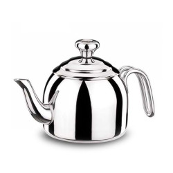 Théière KORKMAZ Droppa 1.1 Litre / Inox / A051