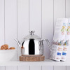 Théière KORKMAZ Droppa 1.1 Litre / Inox / A051