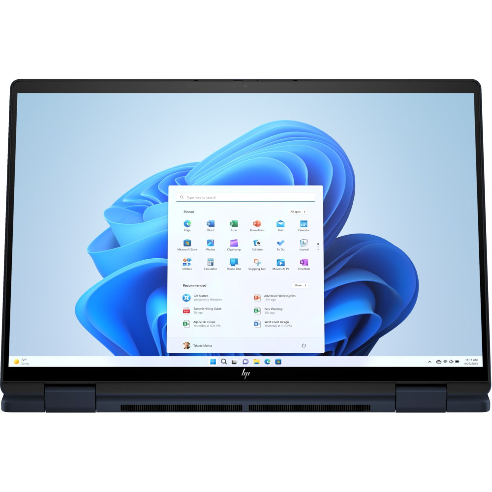 Pc Portable 2-en-1 HP ENVY X360 14-fc0004nk / Ultra 5 125U / 16 Go DDR5 / 1 To SSD / Windows 11 / Bleu