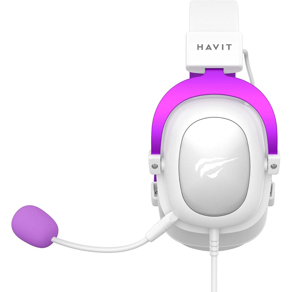 CASQUE MICRO Gaming HAVIT H2002D / Blanc