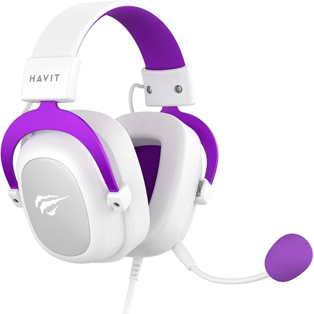 CASQUE MICRO Gaming HAVIT H2002D / Blanc
