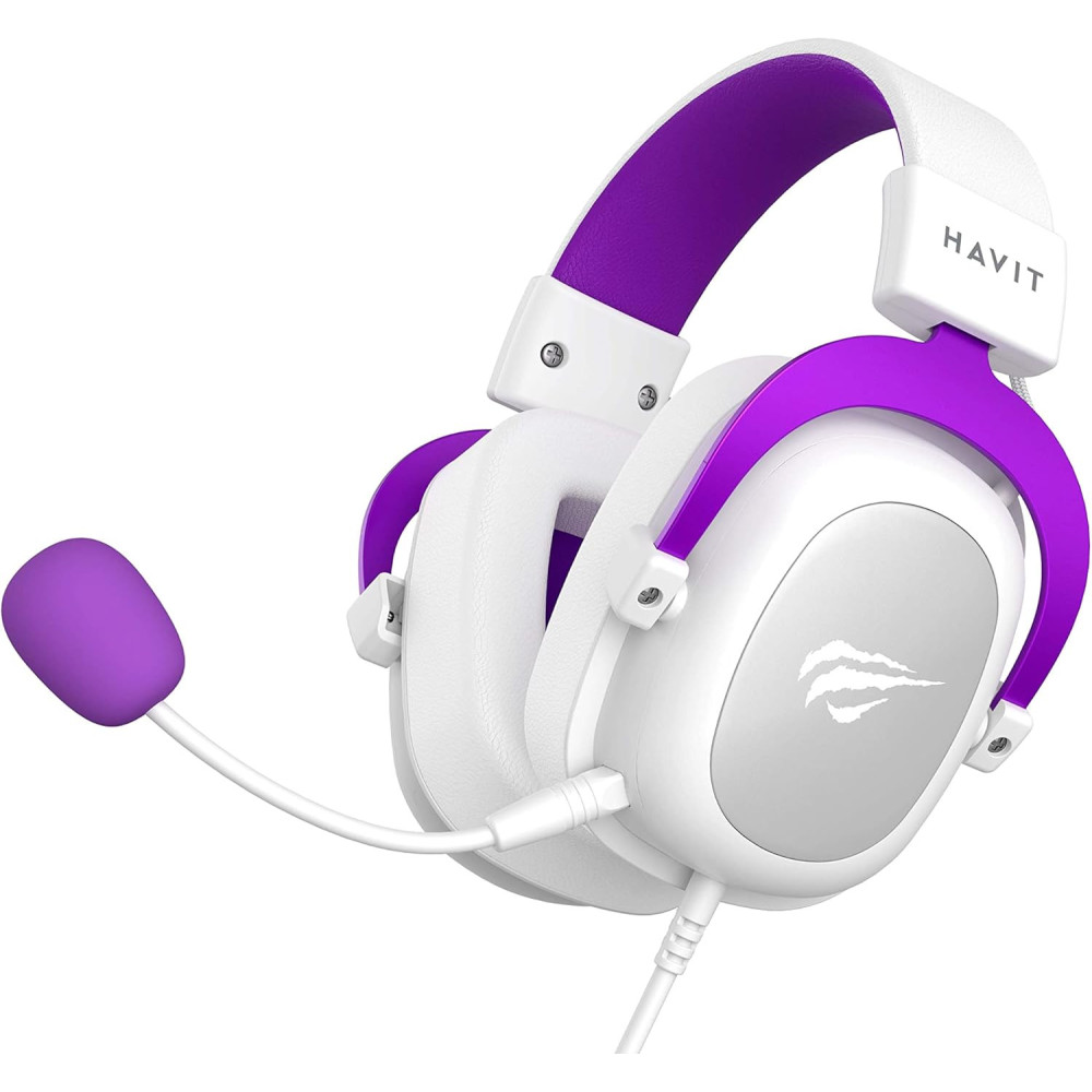 CASQUE MICRO Gaming HAVIT H2002D / Blanc