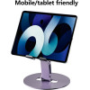 Support de bureau pour Smartphone et Tablette 4.7" - 13" / Violet