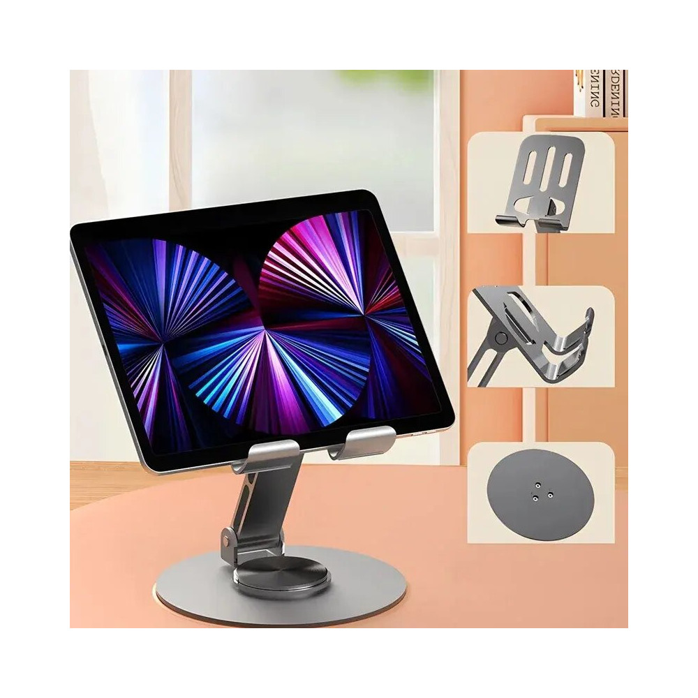 Support de bureau pour Smartphone et Tablette 4.7" - 13" / Violet
