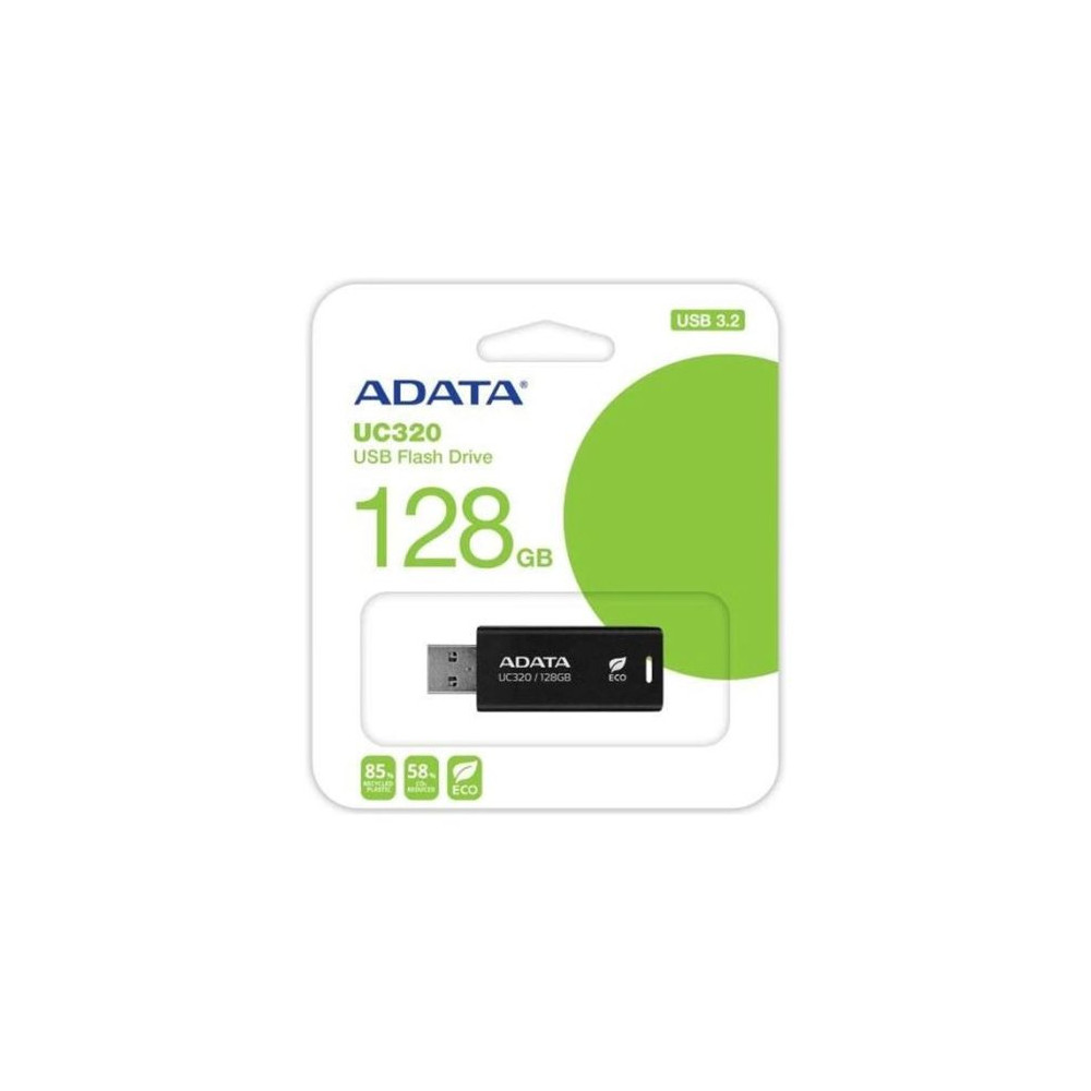 Clé USB ADATA Tiny UC320 USB 3.1 / 128 Go / Noir