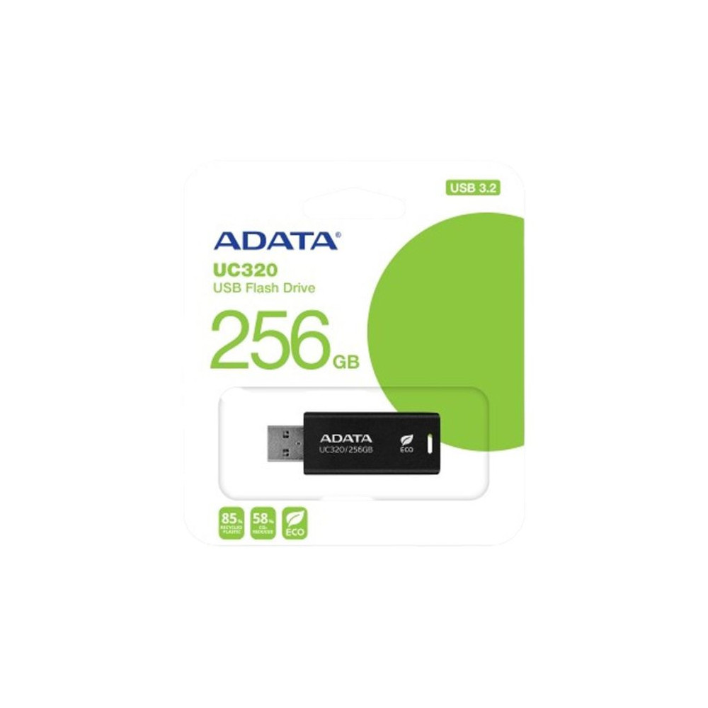 Clé USB ADATA Tiny UC320 USB 3.1 / 256 Go / Noir