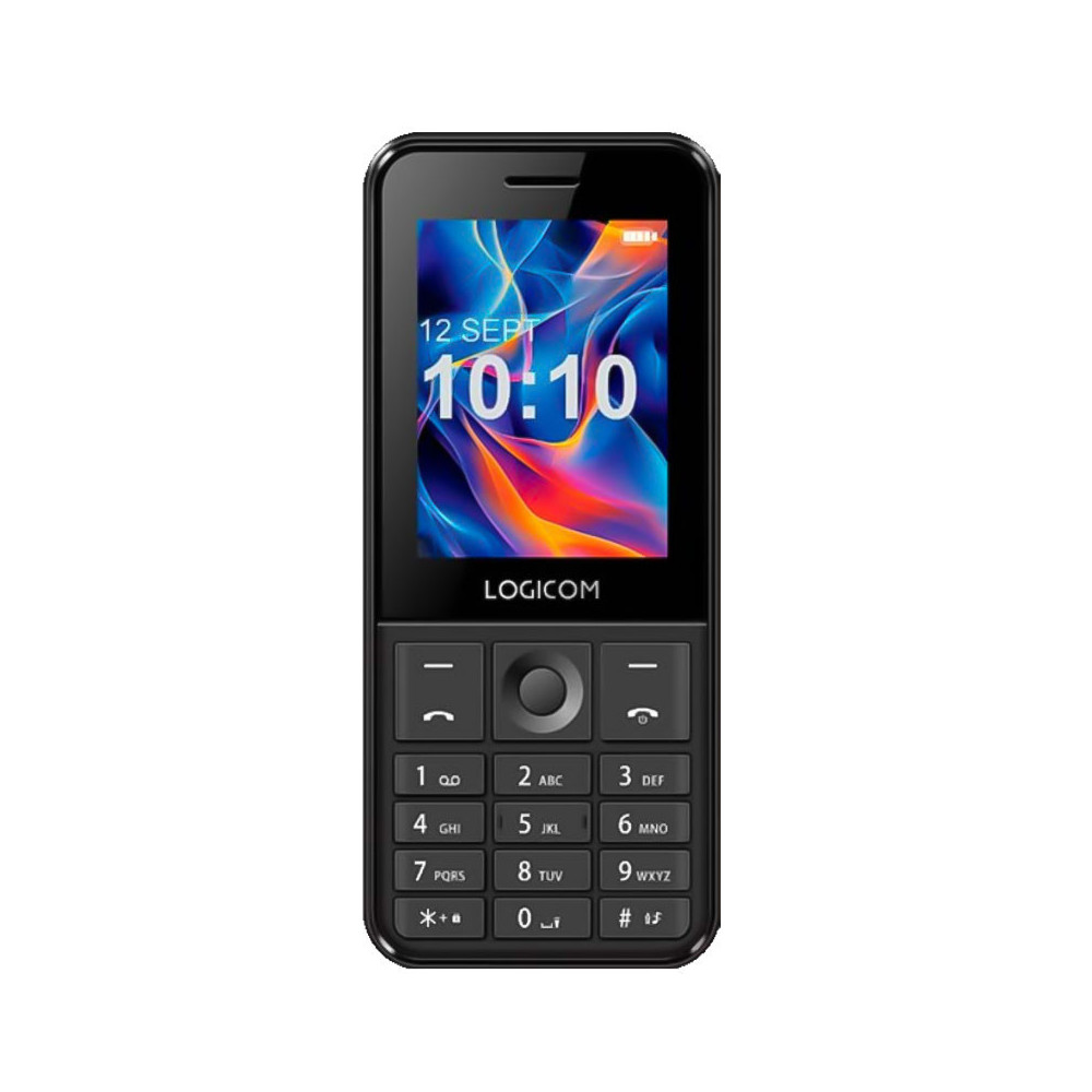 TELEPHONE PORTABLE LOGICOM  4Go  / Noir / 4G / LOG-KAY244