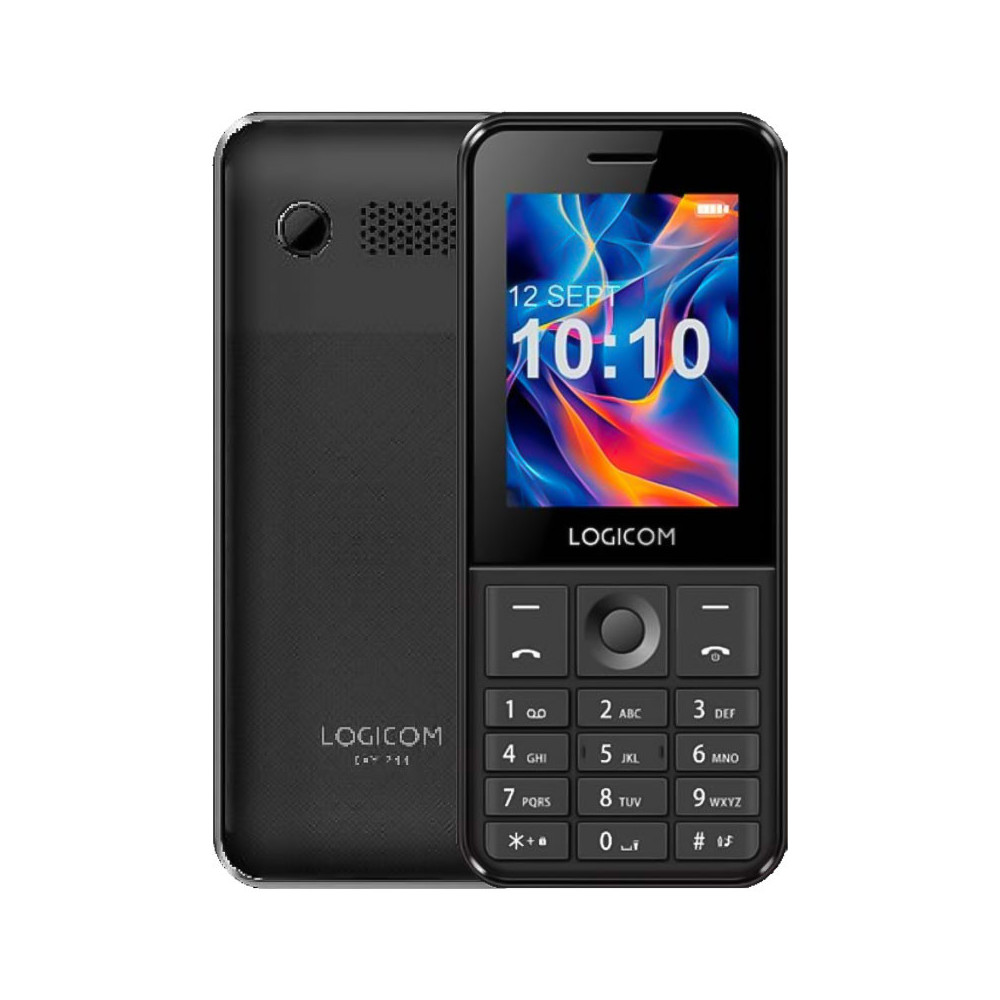 TELEPHONE PORTABLE LOGICOM 4Go / Noir / 4G / LOG-KAY244