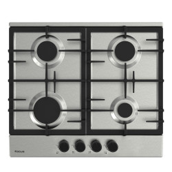 Table de cuisson Focus F408X / 60 cm / Inox