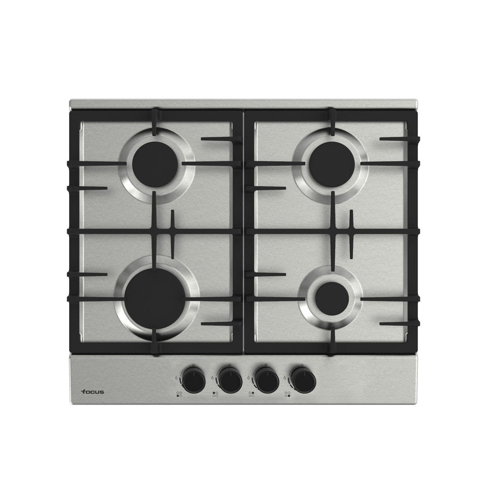 Table de cuisson Focus F408X / 60 cm / Inox