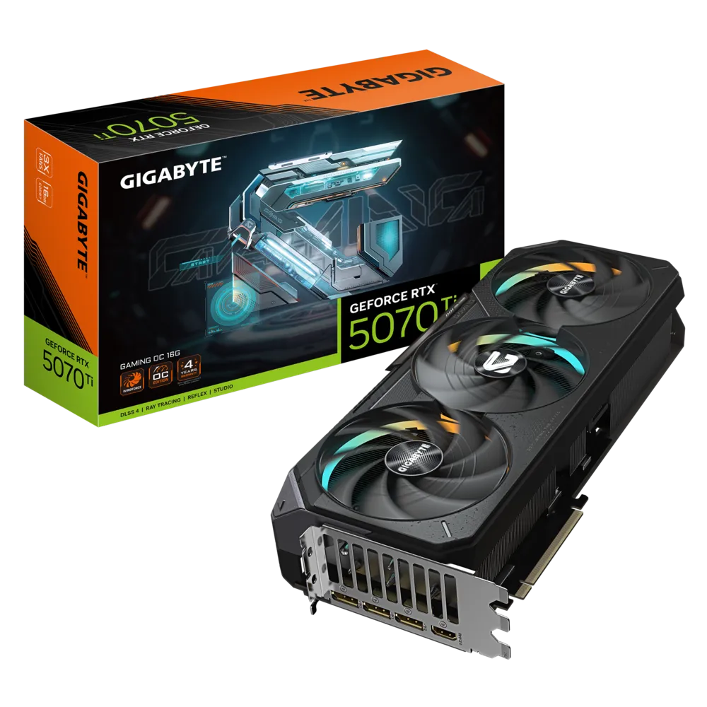 Carte graphique Gigabyte GeForce RTX 5070 Ti GAMING OC / 16 Go GDDR7