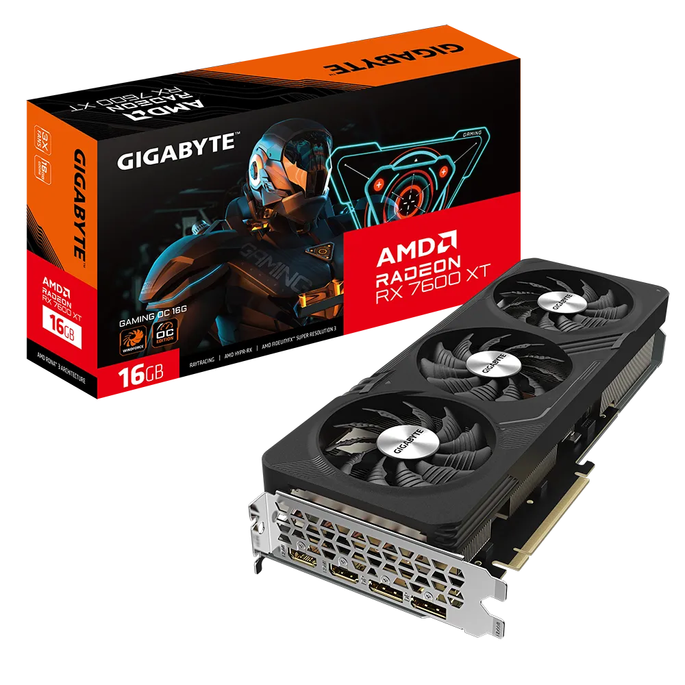 CARTE GRAPHIQUE Radeon RX 7600 XT GAMING OC 16G