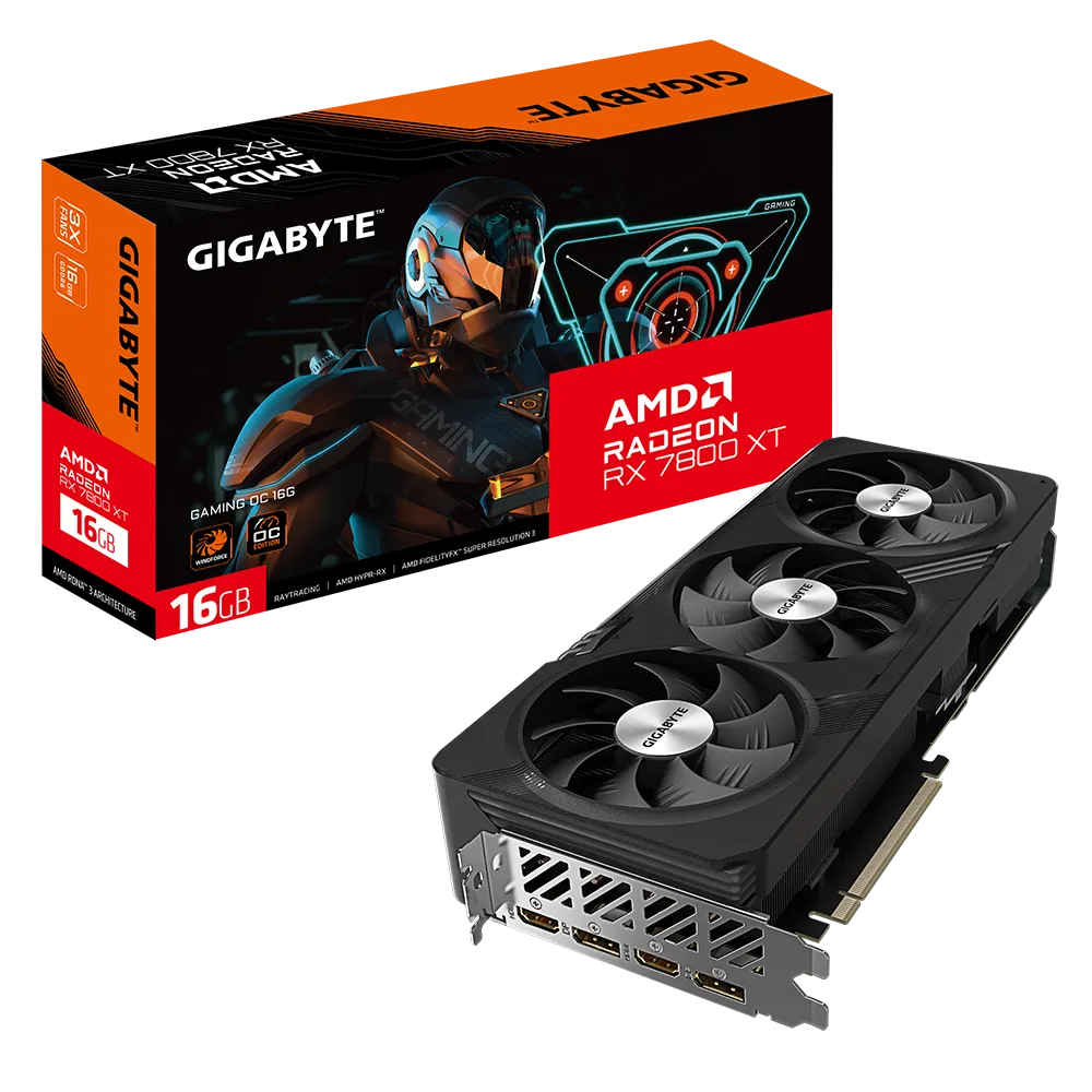 CARTE GRAPHIQUE Radeon RX 7800 XT GAMING OC / 16 Go GDDR6